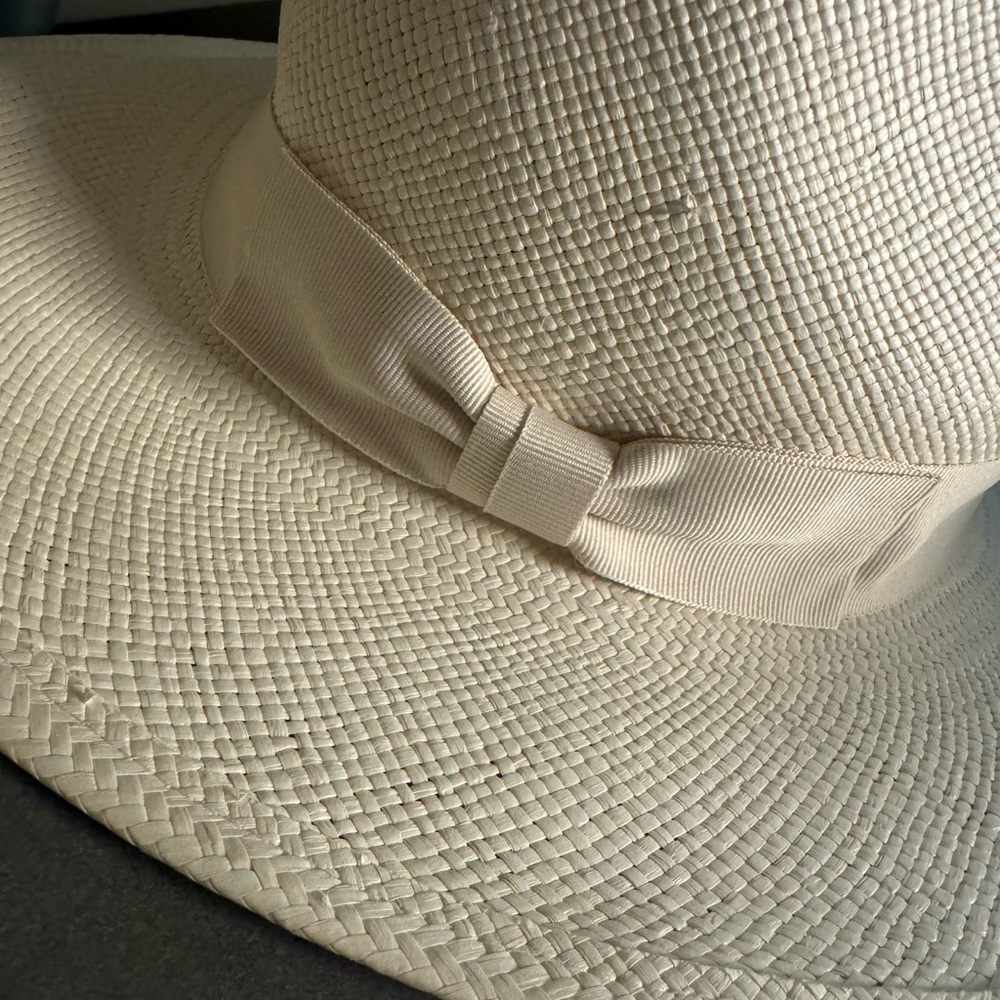 Hat Attack Classic Cream Fedora Hat - Picture 2 of 3
